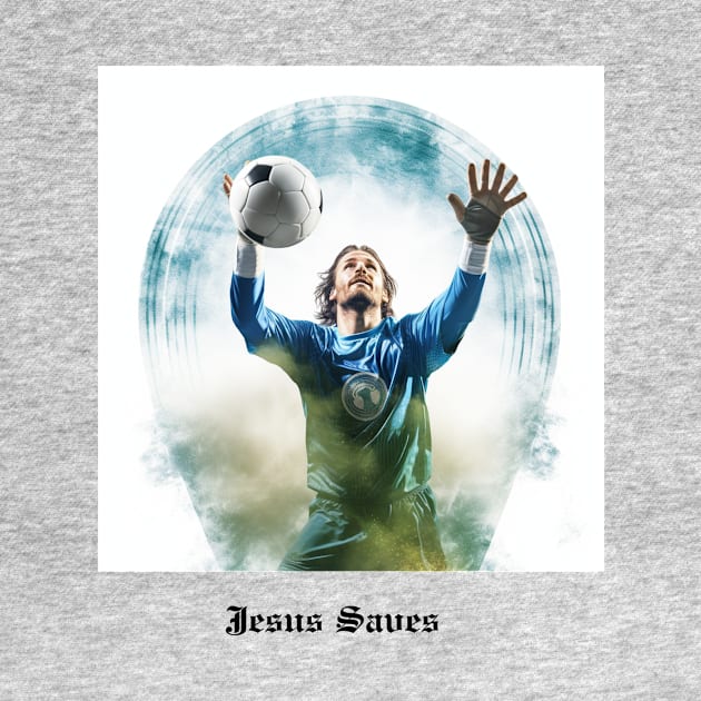 Jesus Saves (Goalkeeper) by JSInspired